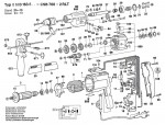 Bosch 0 603 163 842 CSB 700-2 RLT Percussion Drill 240 V / GB Spare Parts CSB700-2RLT